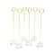 6 Packs: 12 ct. (72 total) Clear Table Number Stands by Celebrate It™